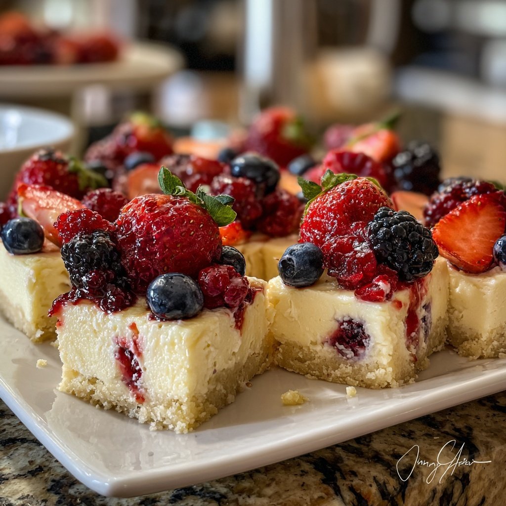 Valentines Snacks Berry Cheesecake Bites