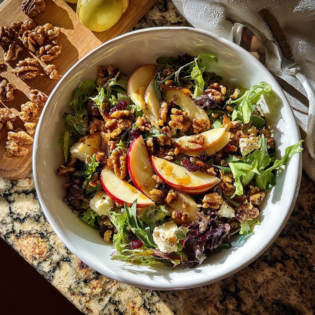 Apple Walnut Salad