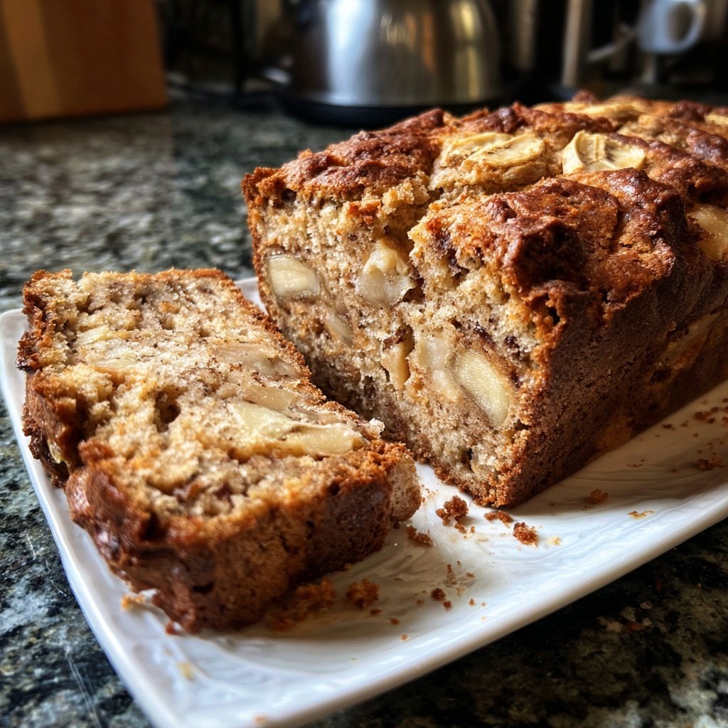 Banana Bread with Applesauce Recipe