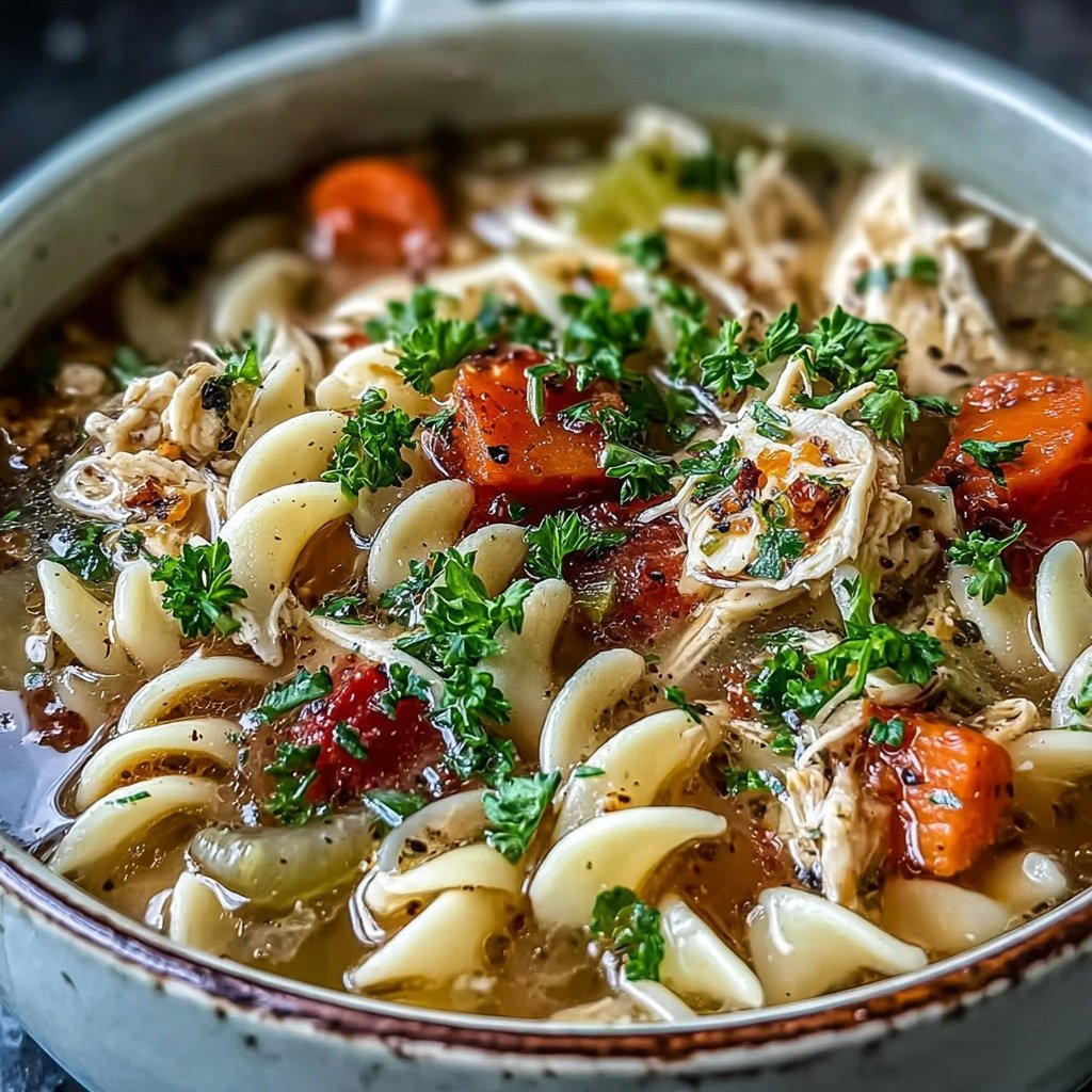 Healthy Chicken Noodle Soup