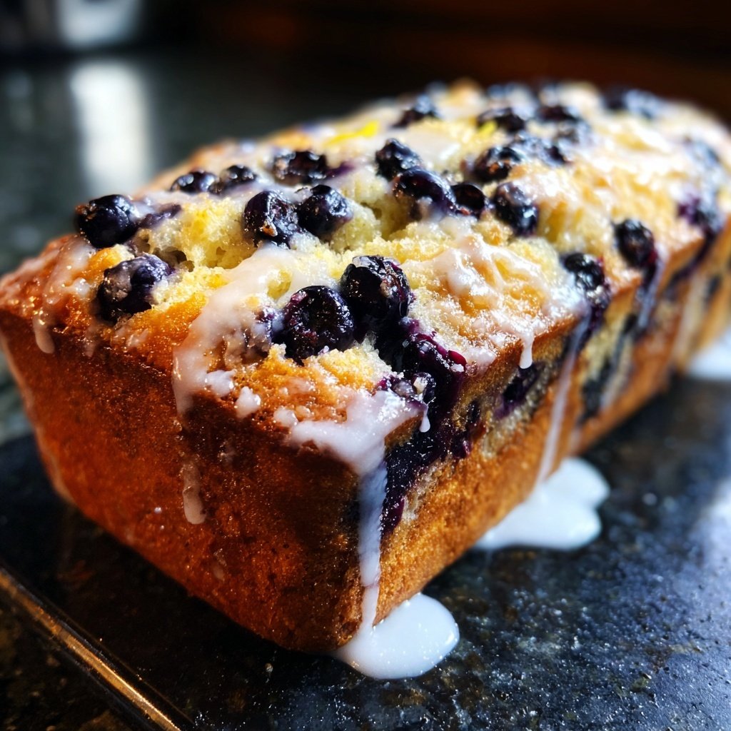 Blueberry Lemon Breakfast Bread