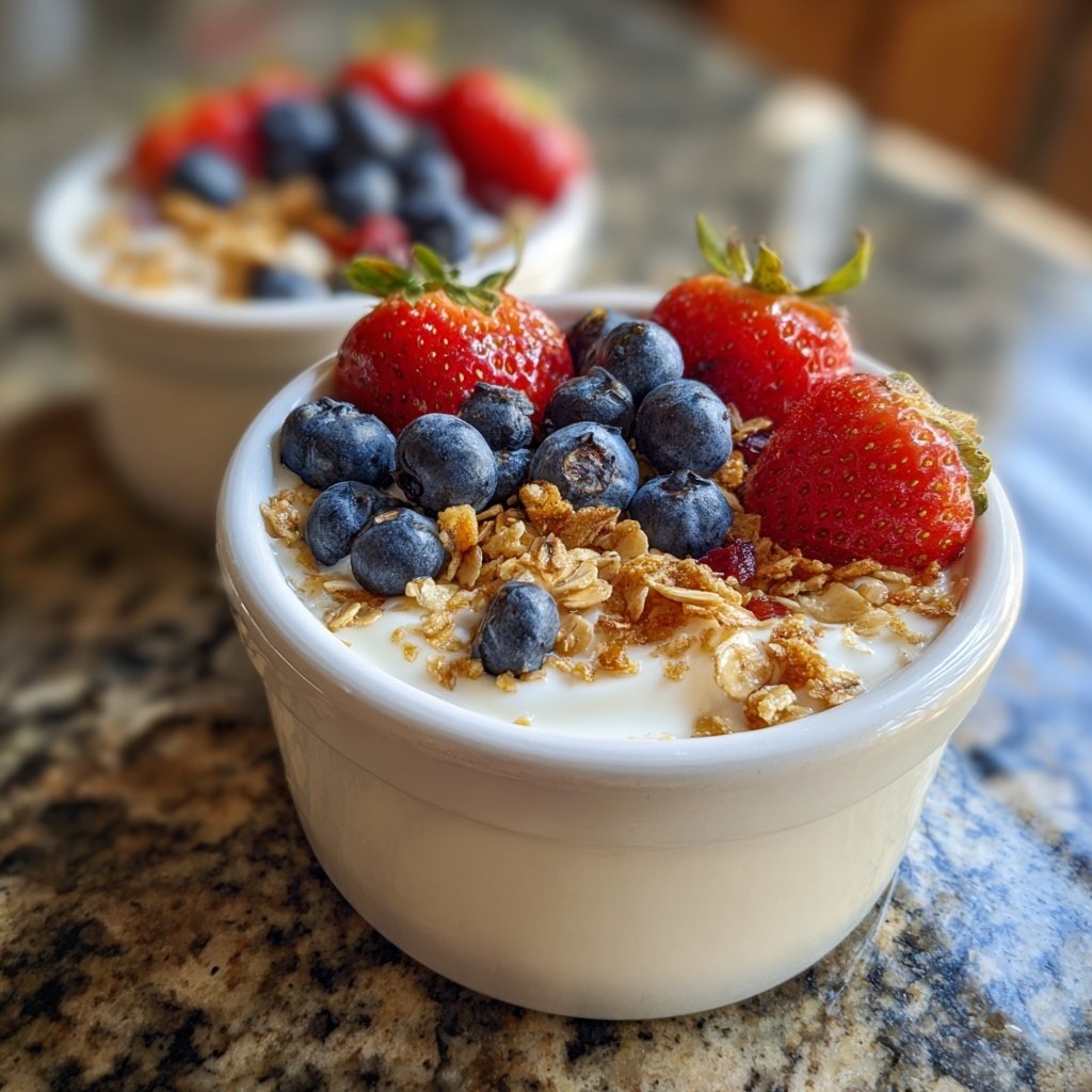 Berry Yogurt Breakfast Bowls
