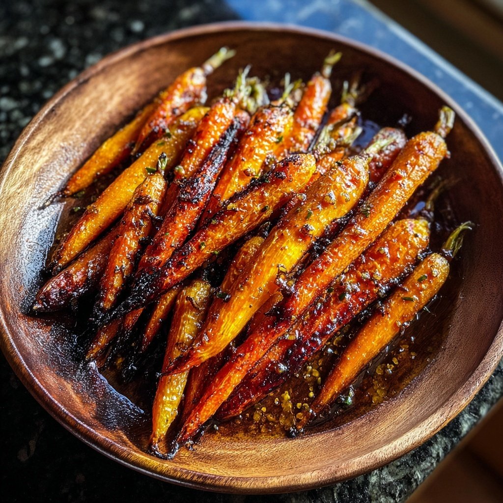 Roasted Carrots With Honey
