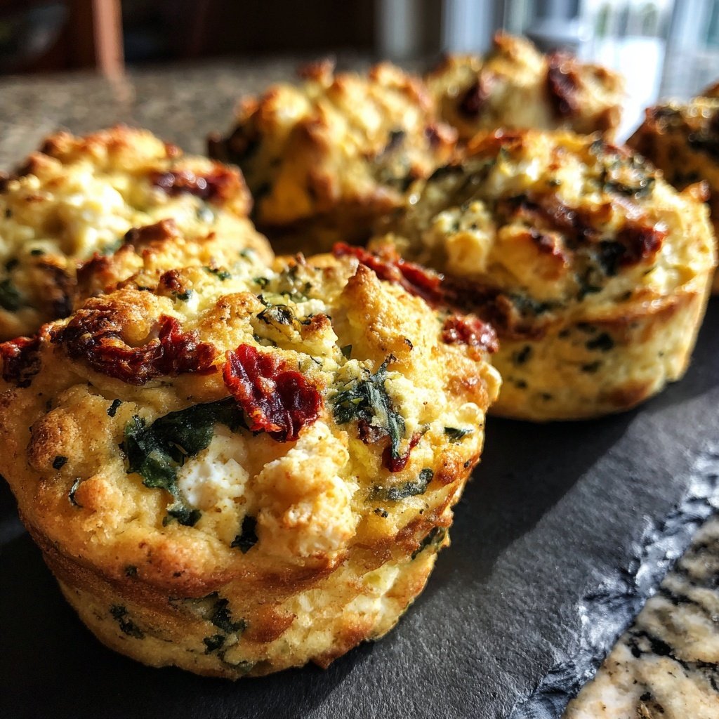 Spring Brunch Savory Breakfast Muffins