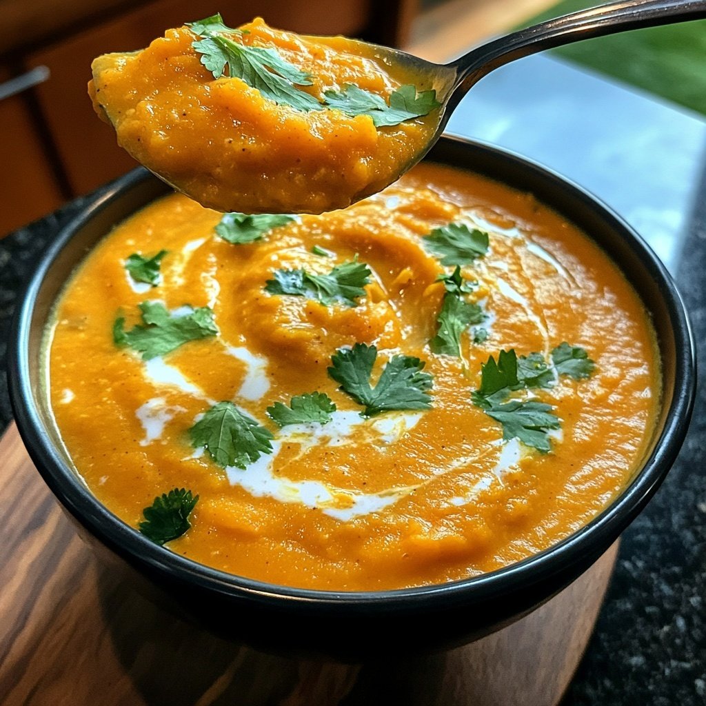 Squash Soup with Coconut Milk