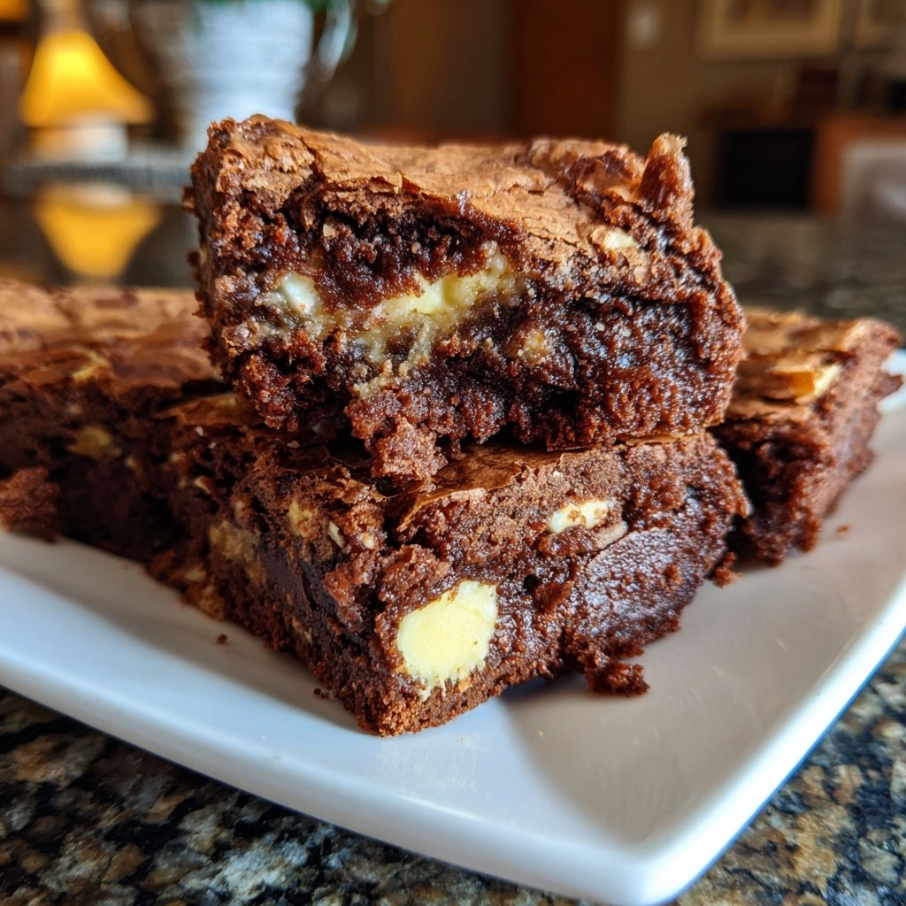 White Chocolate Brownies
