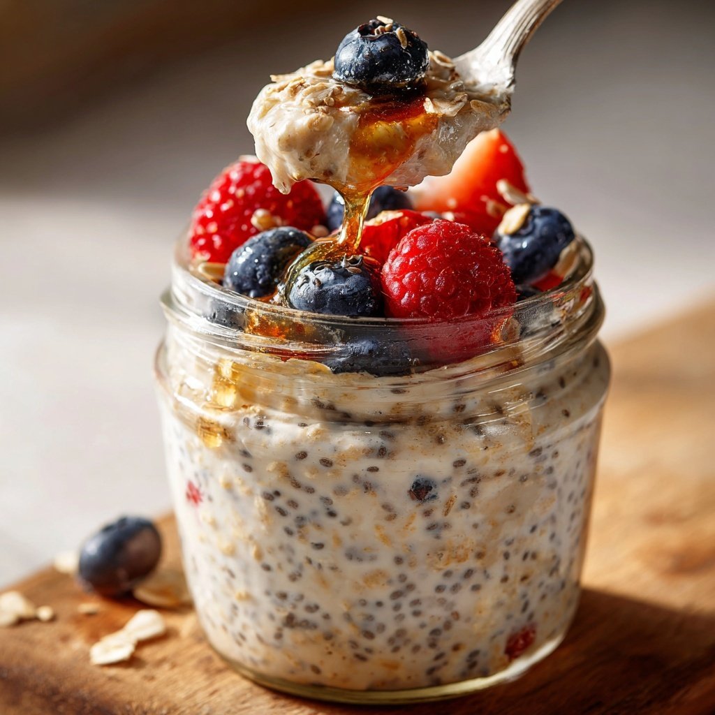 Overnight Oats with Simple Ingredients
