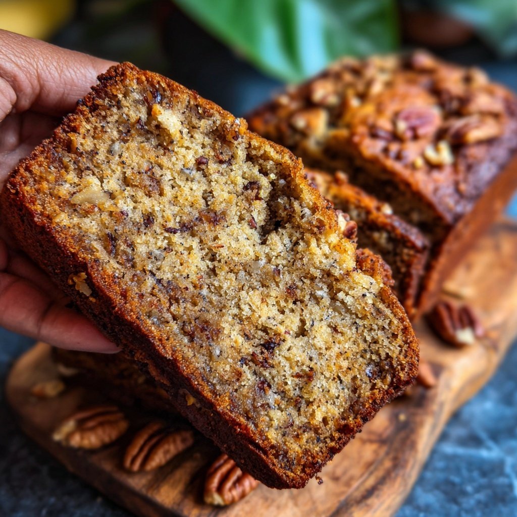 Banana Bread with Pecans Recipe
