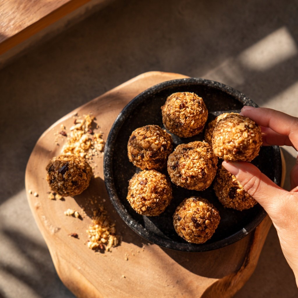 Healthy Peanut Butter Snack Balls