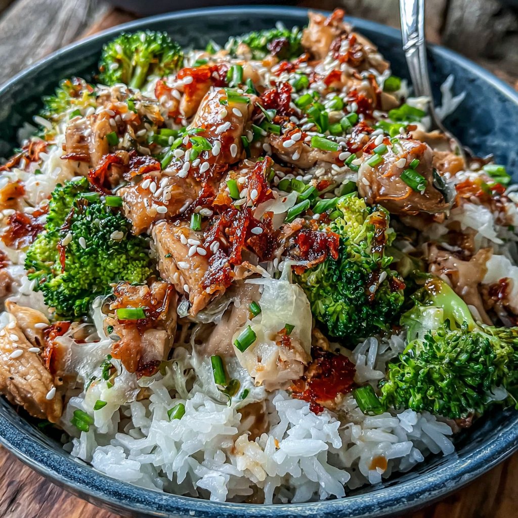 High Protein Turkey And Rice Bowl